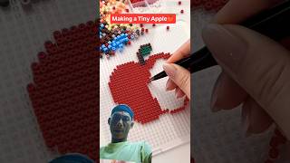 Hama beads Apple #shortvideo #dubbing #dubbingvideo #shorts