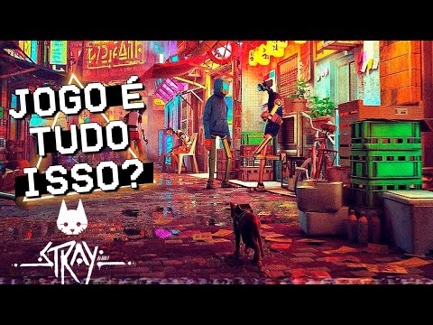 Stray diverte com exploração e fofura, mas aventura curta deixa a desejar