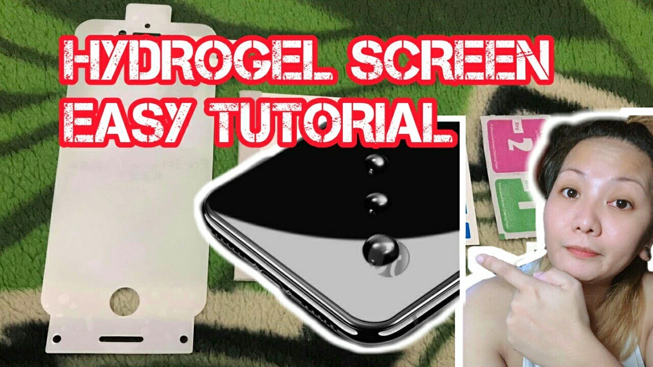 HOW TO INSTALL SELF HEALING HYDRO GEL SCREEN PROTECTOR EASY TUTORIAL