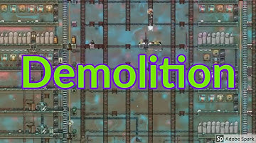 Rime 36 : Clearing out large rocket chimney space : Oxygen not Included