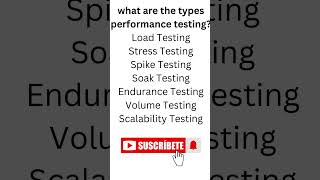Types of Performance Testing#Soak#stress#volume#load#jmeter