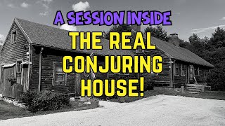 Going Inside the Real Conjuring House!  Real Spirit Recordings #paranormal