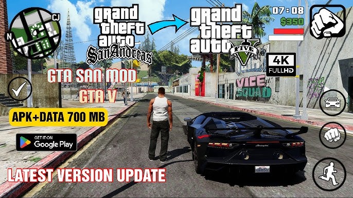 Download GTA 5 Extreme Graphics Mod On Android, Apk+Data