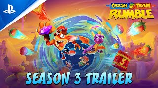 Crash Team Rumble - Season 3 Trailer | PS5 & PS4 Games