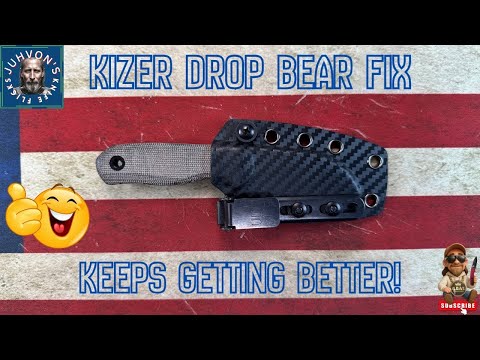 ???? NEW Kizeer DropBear FIXED BLADES! | S45VN vs 14C28N Micarta EDC Showdown!