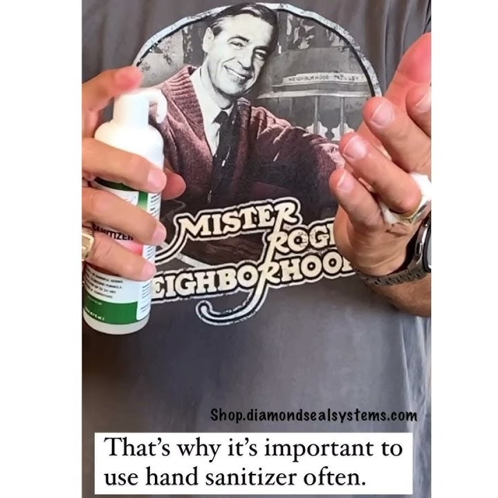 Alcohol-Free Long Lasting Hand Sanitizer by Diamond Seal