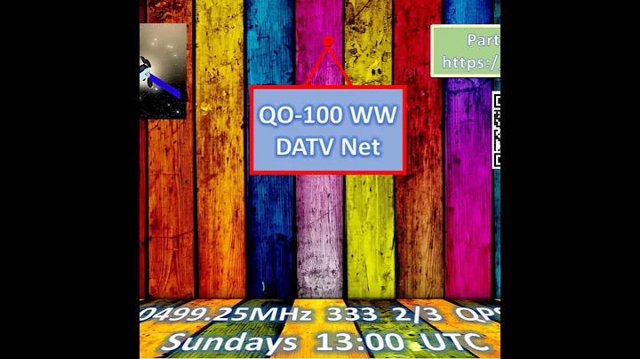 LIVE from QO-100 SAT -  DATV WW Net