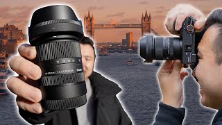 The MOST EXCITING Lens for Sony Cameras Yet! | Sigma 18-50mm F2.8 for a6000  a6100 a6400 a6600 ZV-E10