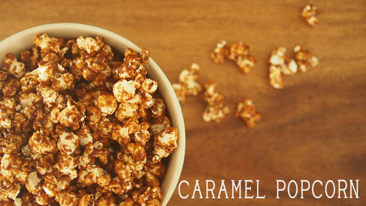 Caramel Popcorn Recipe - Sharmis Passions