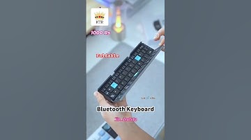 Foldable Bluetooth Keyboard with Touchpad. Link 🔗 in Bio