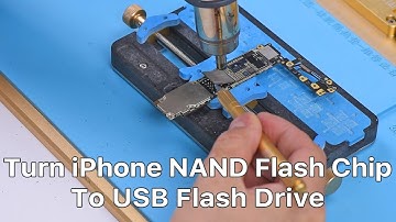 Broken iPhone REVIVE (Turn NAND Flash Chip To USB Flash Drive) | REWA Recycle Tips
