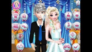 Мультик игра Идеальная свадьба Эльзы и Джека (Jack and Elsa Perfect Wedding Pose)