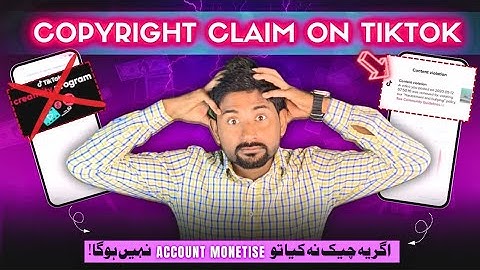 🔥How to check Copyright on TikTok before posting video | how to check a community guideline strike