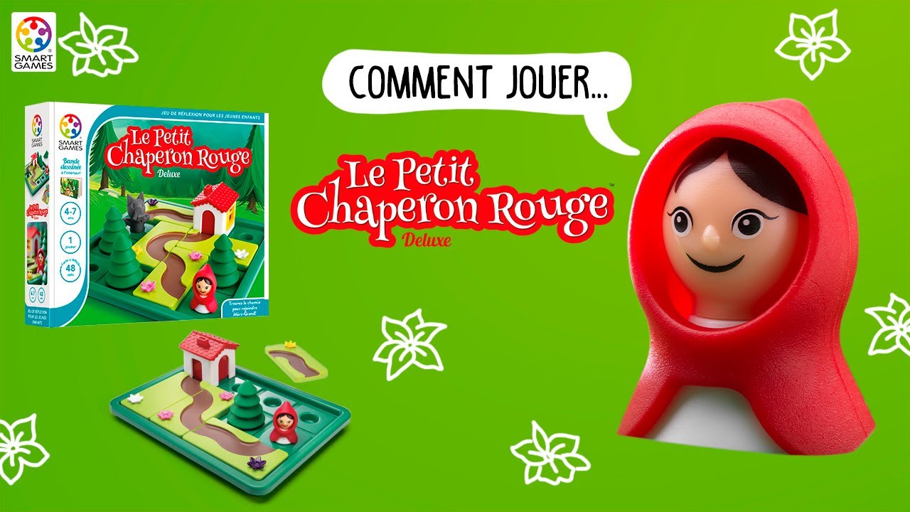 123jouez #5 Le petit chaperon rouge de chez Smartgames 