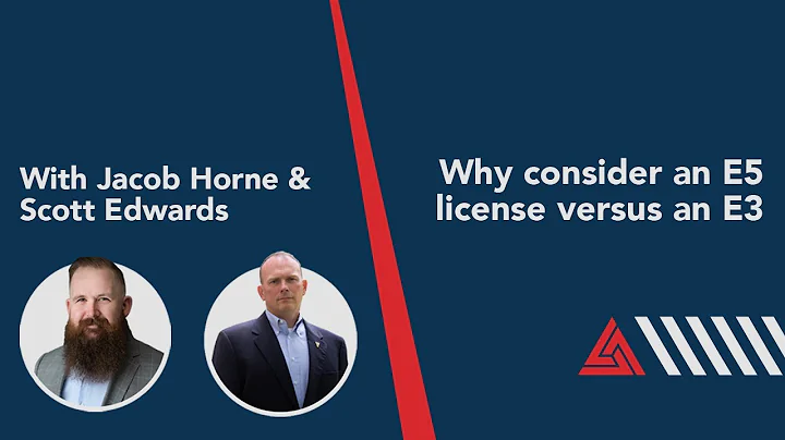 Why choose a Microsoft 365 E5 (GCC/GCC High) for CMMC compliance?