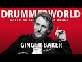 Ginger baker double bass drum solo  1995 gingerbaker drummerworld