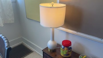 Set of 2 lamps for my office and perfect for a bedroom! #lamp #lampset #bedroomdecor