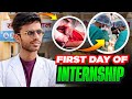 I did surgery on day 1 first day of internship  mbbs diaries