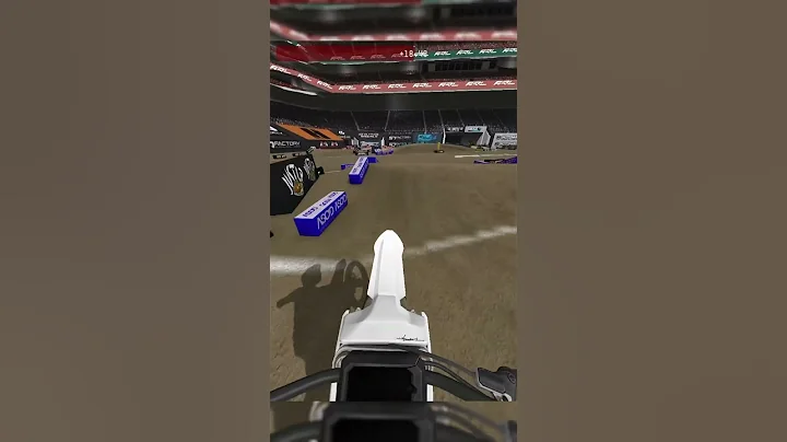 A lap around 2023 Houston Supercross on the stark Varg #starkvarg #supercross #trendingreels