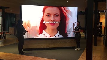 NEC LED Bundle 137 inches - PITCH 1.5 mm - FA SERIES @ ISE2020 Amsterdam