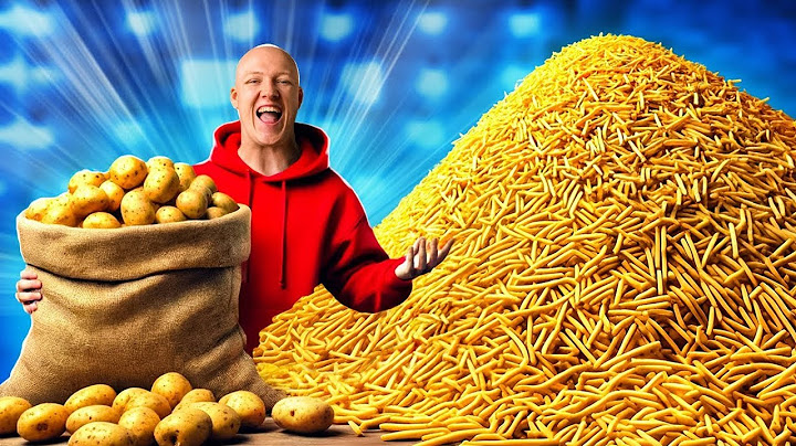 How many French fries will you get from 1 sack of potatoes by VANZAI