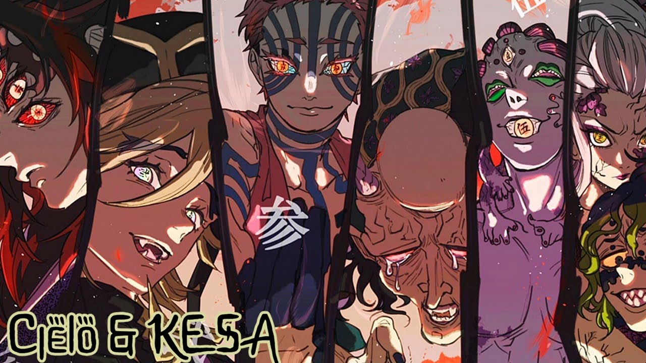 Lunas superiores originales - Recopilación de canciones | (Kimetsu no yaiba) Cielo & KESA