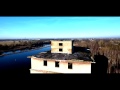 Views in winter - Dessau Wallwitzburg -Phantom 4 DJI