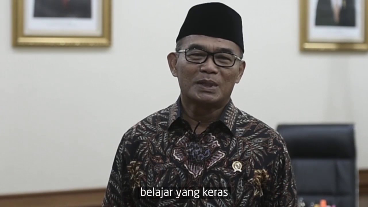 Hasil gambar untuk pesan mendikbud muhadjir