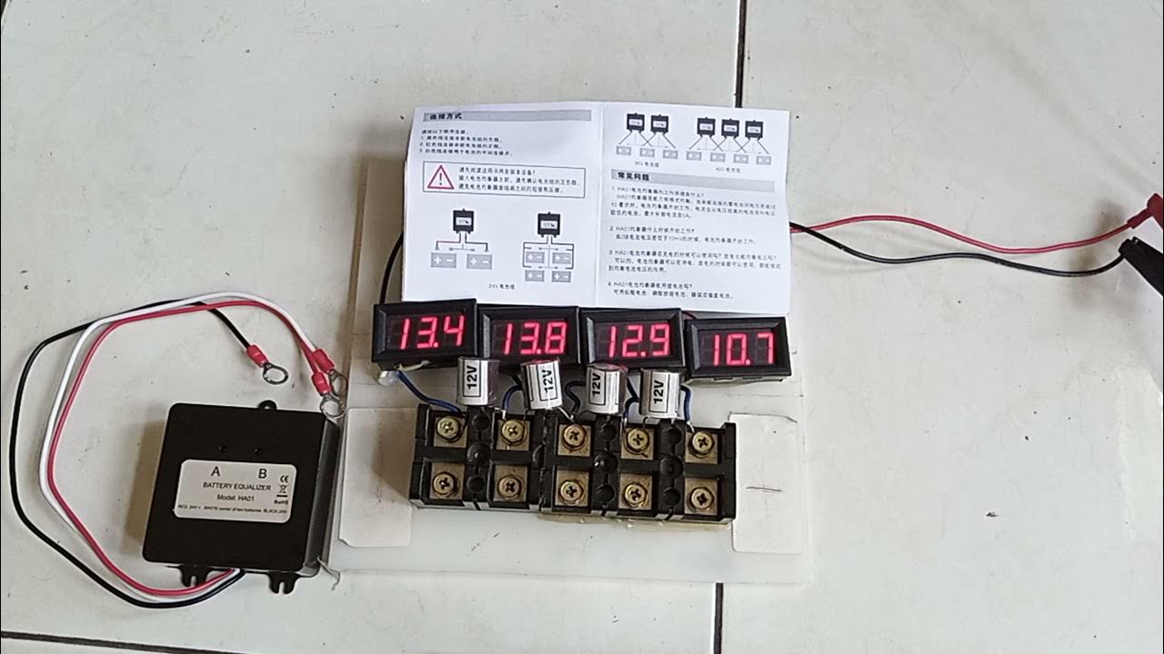 213192508013 test Battery Equalizer Battery Balancer buat Aki sistem 24