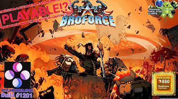 Skyline Switch Emulator Broforce Game Test