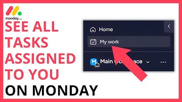 How to See All Tasks Assigned to You on Monday.com [QUICK GUIDE]