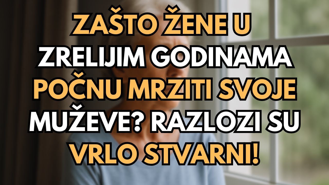 Zašto se žene u zrelijim godinama udalje od muževa?