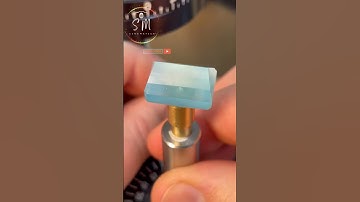 Mastering the Art of Gem Carving: Creating Sparkling Masterpiece #jewelrydesign #GemstoneCarving