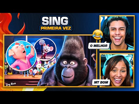 Sing | FILME COMPLETO ✅ [React em Casal] 🔥