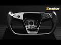 New Cybertruck Yoke Steering Wheel Real Molded Carbon Fiber Tesla Factory Original Core