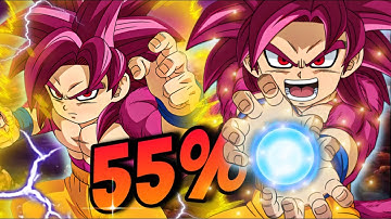 HOW GOOD IS 55% SSJ4 GOKU MINI DAIMA? HE’S AMAZING! (DBZ : DOKKAN BATTLE)