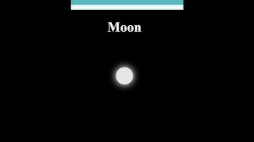 How to make moon HTML and CSS | tutorial for beginners using VSCode IDE #coding #shorts #shortsfeed