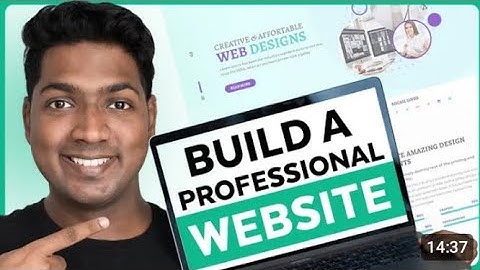How to Make a Professional Website in Just 10 Minutes!😍 #professionalwebsite#webdesign