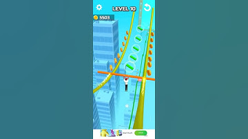 Stunt Rails level 10🥰 #shorts