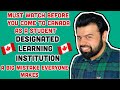 DLI Designated Learning Institutions A Very Big Requirement Before You Come To Canada As A STUDENT DLI Designated Learning Institutions A Very Big Requirement Before You Come To Canada As A STUDENT
