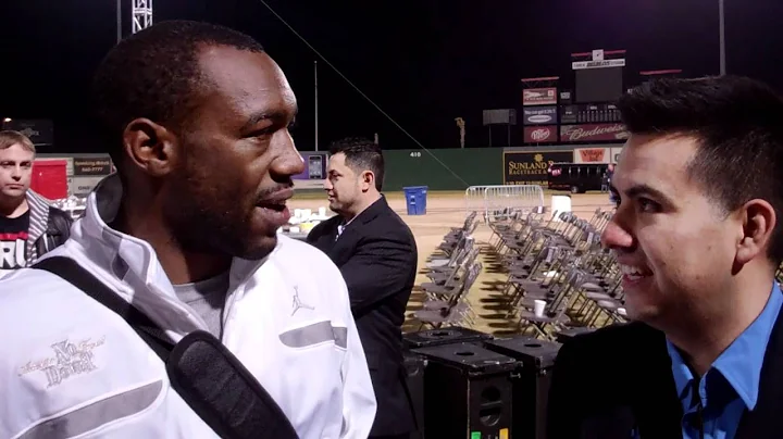 Austin Trout vs Frank LoPorto Post Fight Interview