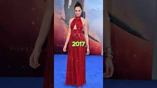Gal Gadot Style Evolution: Red Carpet and Beyond 💫👗✨#shorts #viral #fashion