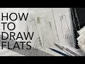 Watch Me Design 15: How to Draw Flats