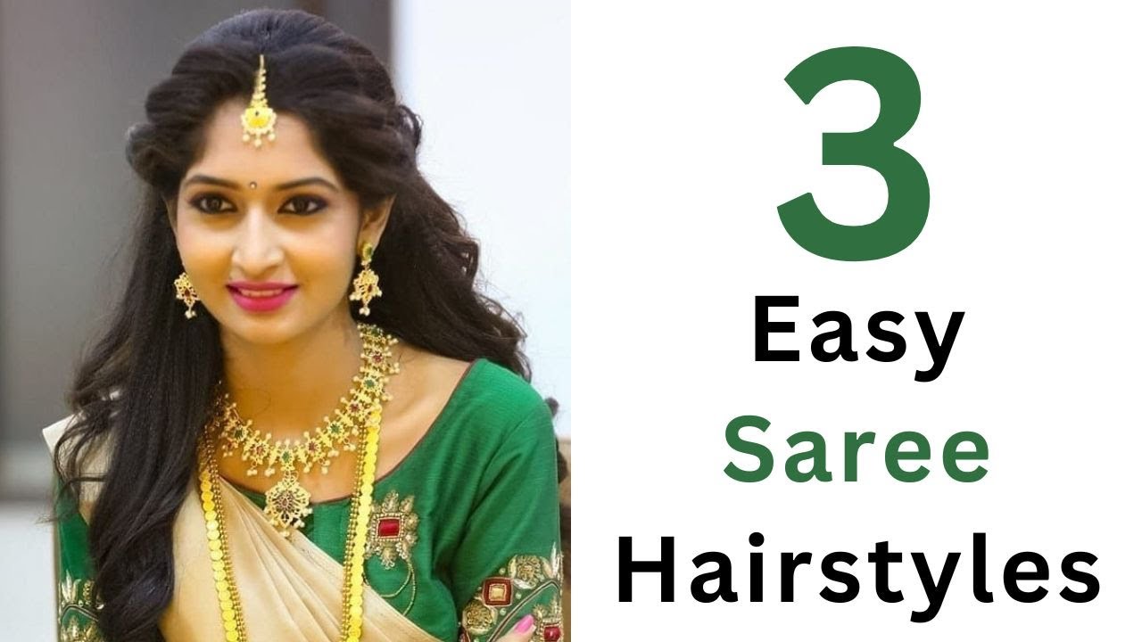 38 Long Hair Hairstyles Saree Hair Images, Stock Photos, 3D objects, &  Vectors | Shutterstock