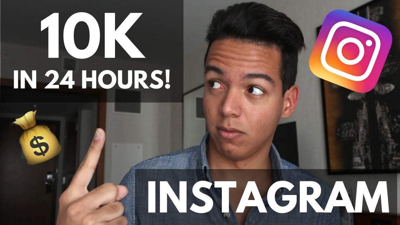 HOW TO GROW 10,000 INSTAGRAM FOLLOWERS IN 24 HOURS (Real Success Story ...