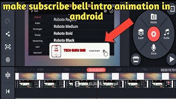 How to make subscribe bell intro animation in android | only 4 minutes