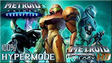 Metroid Prime 3: Corruption HD [Wii] - Complete Gameplay 100% / All Upgrades (Hyper Mode)