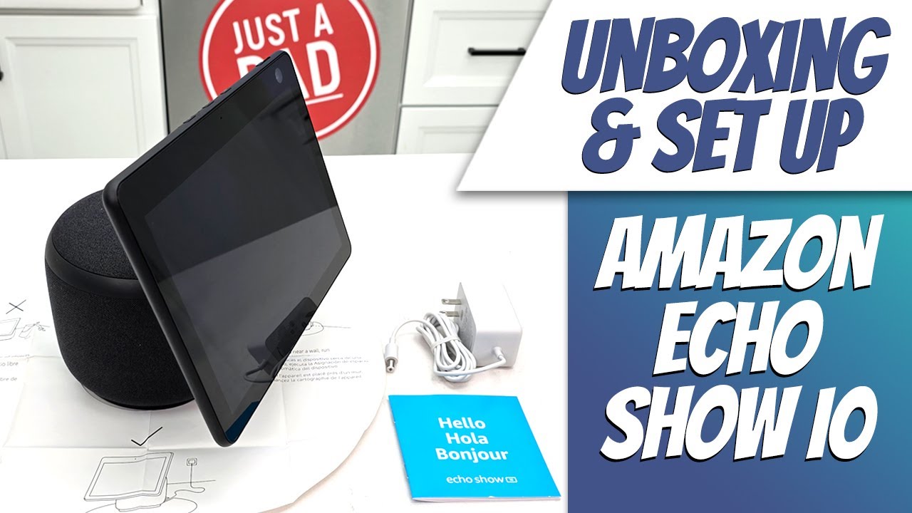 Amazon Echo Show 10 HD Smart Display with Alexa UNBOXING & How to