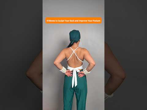 4 daily weighted exercises for open shoulders, a stronger back, and better posture at home
