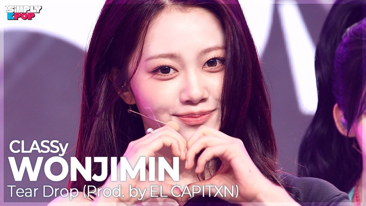 [플리캠 4K] CLASSy WONJIMIN ‘Tear Drop (눈물이 난 채로 걷는 게 나다운 거라서)’ (클라씨 원지민 직캠) | Simply K-Pop EP.13のサムネイル